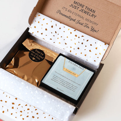 Inspirational Blessing Necklace - Exodus 14:14