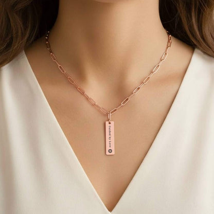 My Mantra Necklace - Guided by Love