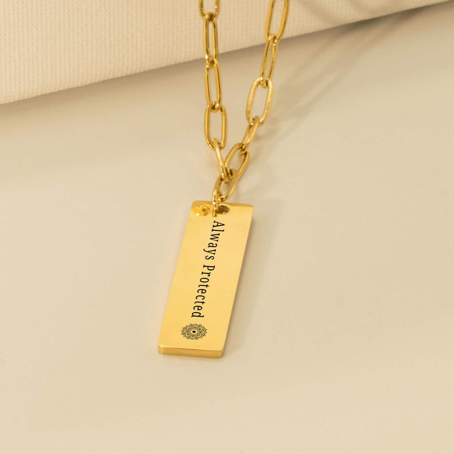 My Mantra Necklace - Always Protected