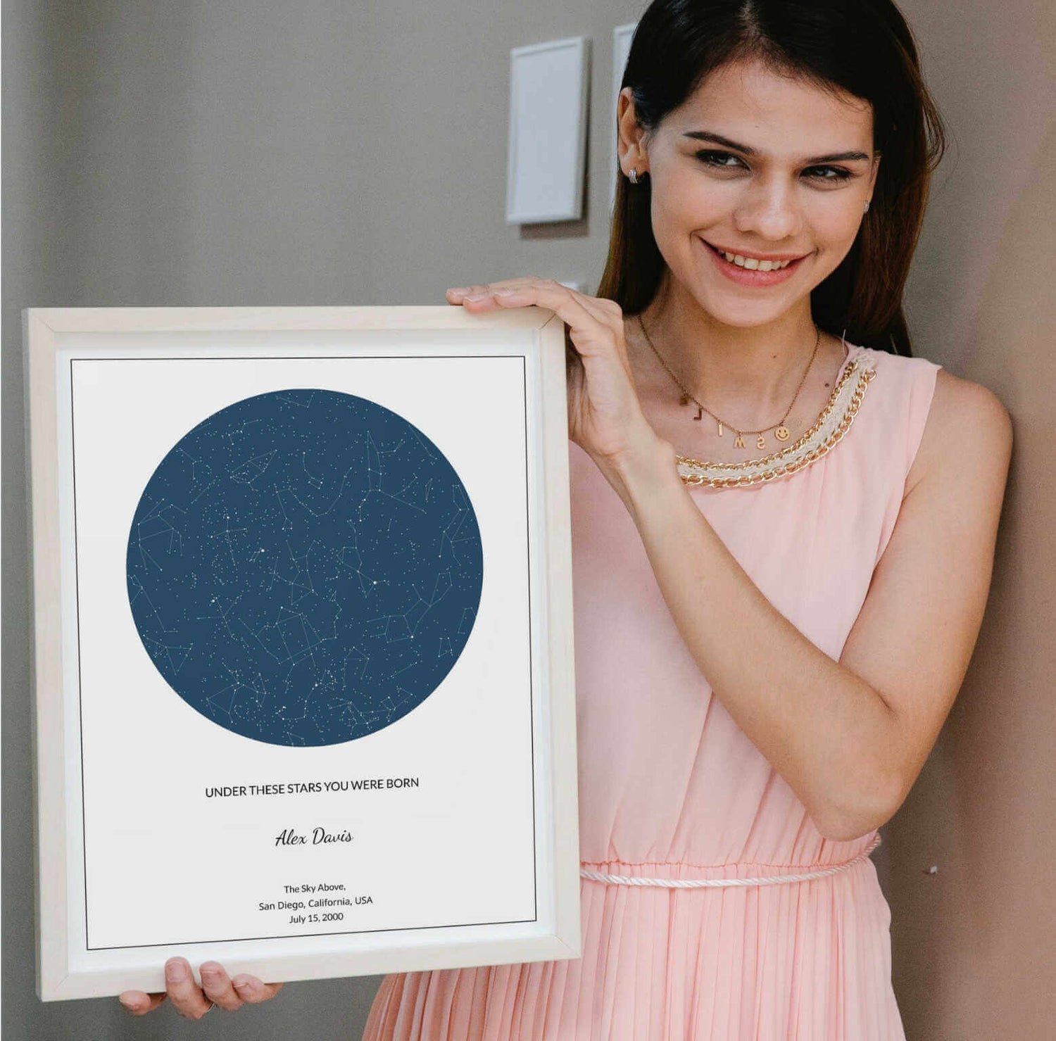 Women holding Nave Star Map