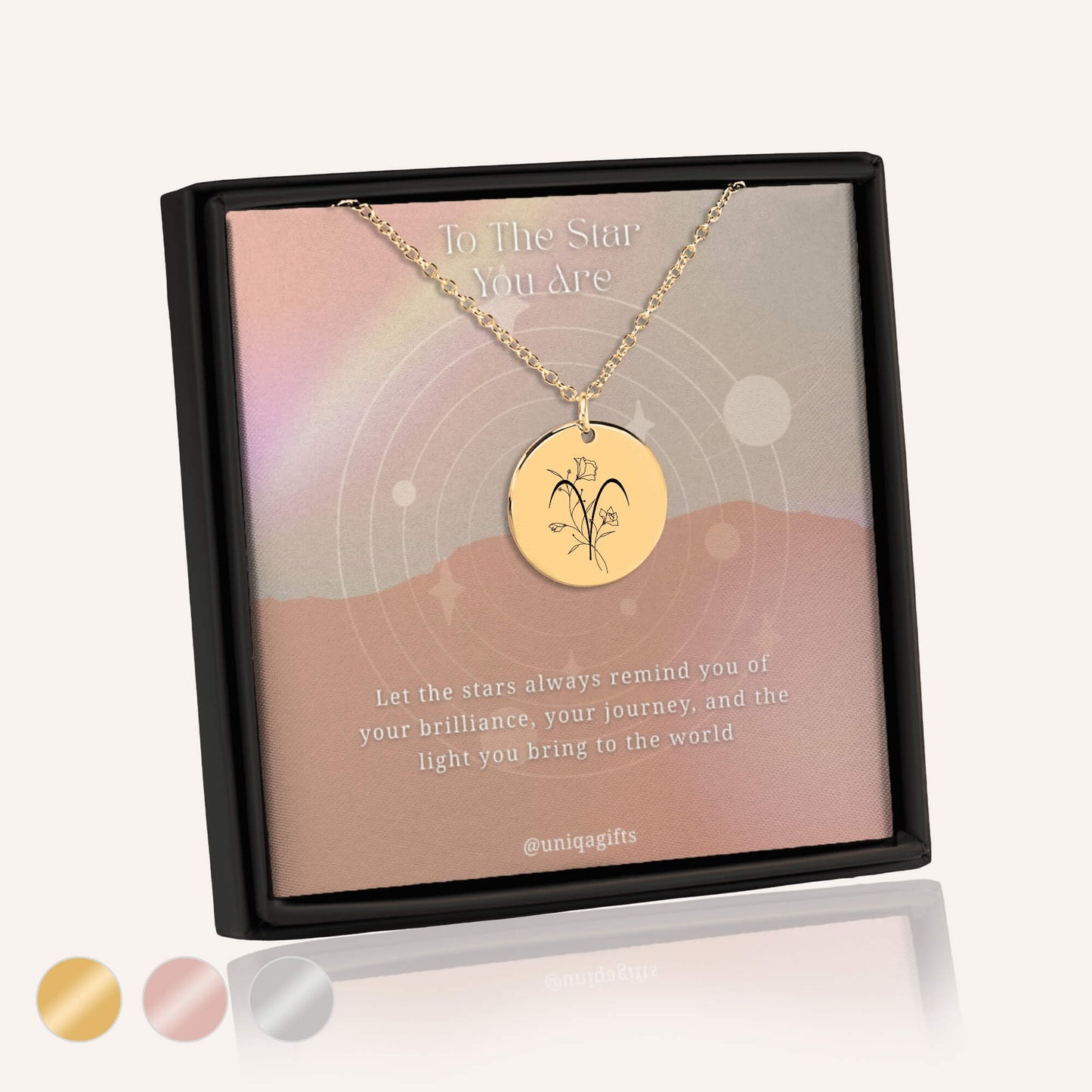 Zodiac Bloom Necklace